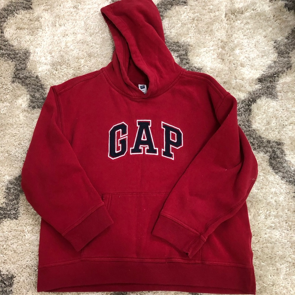 GAP | Boys’ red hoodie XXL